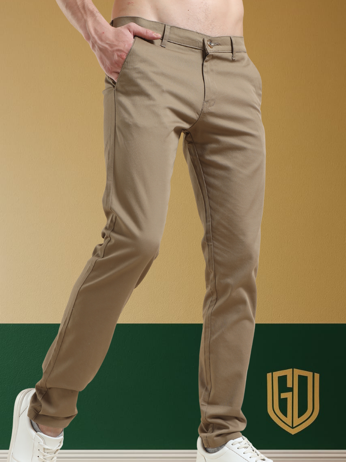 SUPER COMFORT BROWN TROUSER