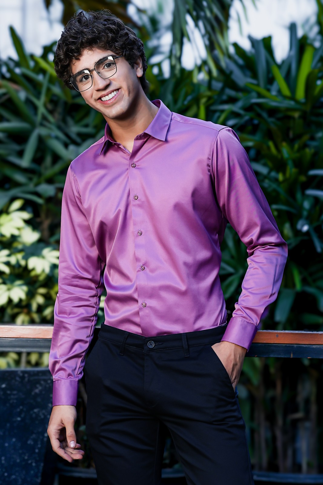 Satin Weave Full Sleeves Shirt - Image 4